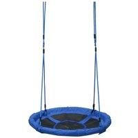 Round Swing Kids Game Tree Spin Children Rope Steel £100cm Playroom