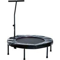 Trampoline Rebounder Workout Adjustable Handle Fitness Jumper 2 Colours 40”