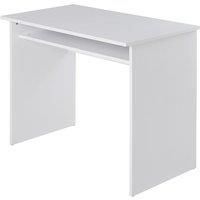 Computer Desk Wooden Writing Study WorkStation Storage Home Office 2 Colours