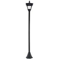 Outdoor Garden Solar Light with Base Post Lamp Freestanding IP44 Energy-saving