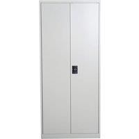 Tabitha Lockable Filing Cabinet with 5 Shelves, white