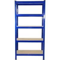Garage Shelves Shelving 5 Tier Racking Boltless Heavy Duty Storage Shelf 75 cm