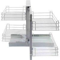 Magic Corner Pull Out Kitchen Cupboard Drawers - Right Hand