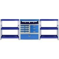 Van Racking Metal Storage System Tool Shelving Unit Steel Universal Racks