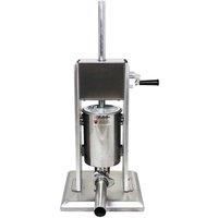 7L Sausage Stuffer Machine, 5 Funnel Sizes, Household and Commercial Kitchen