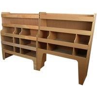 Ford Transit LWB Van Racking & 2 x Shelving Units - Custom Ply & Tool Storage