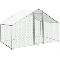 Chicken Run Walk In Animal Pen Coop Cage Hens Dogs Poultry Ducks Enclosure Pet