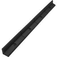 Monster Shop Flexible Lawn Edging Black 1.2M X 16, Black