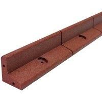 Monster Shop Flexible Lawn Edging Terracotta 1.2M X 8