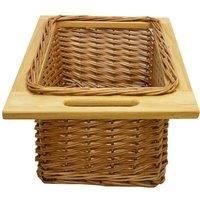 Pull Out Wicker Kitchen Baskets 400Mm