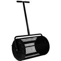 T-Mech Compost & Peat Moss Spreader - Black