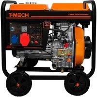 Portable Diesel Generator Open Frame ATS Electric Start 5kVA Three Phase 10HP