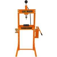 Hydraulic Shop Press 20 Ton Tonne Floor Workshop Garage Jack Pump Pressure Gauge