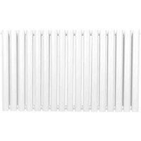 Monster Shop Oval Column Radiator - 600Mm X 1020Mm - White, White