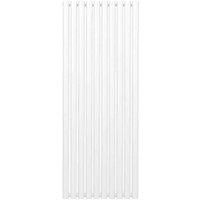 Monster Shop Oval Column Radiator - 1600Mm X 600Mm - White, White