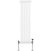 Traditional Horizontal Vertical Radiators 2 & 3 Column Heater Grey White Black