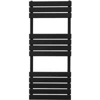 Vertical Towel Radiator Designer Flat Panel 1200mm x 450mm Bathroom Heated Rail
