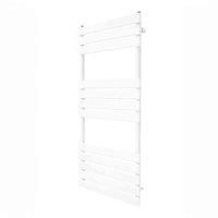 Towel Radiator Designer Flat Panel Bathroom Heated Rail Anthracite Black White