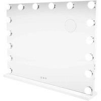 Light Up Hollywood Mirror Dimmable LED's Vanity Makeup Table Wall Bluetooth