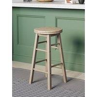 Chef Vida Breakfast Bar Stool, Wood, Light Brown