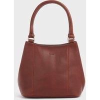 OSPREY LONDON The Narissa Leather Hobo - Brown Leather Hobo Bags