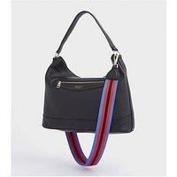 OSPREY LONDON The Hendrix Leather Hobo - Black Leather Hobo Bags