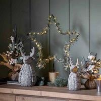 Crossland Grove Star With Pine Led Green 500X90X600Mm