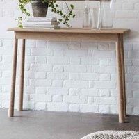 Finn Light Oak Console Table