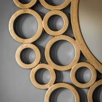 Wrakes Gold 118cm Wall Mirror Gold