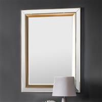 Malling Large Rectangle Wall Mirror - Gold