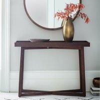 Hudson Living Boho Retreat Console Table  Brown