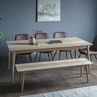 Frank Hudson Gallery Direct Milano Oak Extending Dining Table
