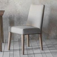 Mathew Linen Dining Chair  Cement Cream (Set of 2)