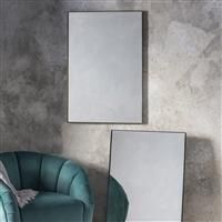 Rye Medium Rectangle Wall Mirror - Bronze