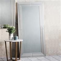 Plympton Extra Large Rectangle Leaner Mirror - Silver