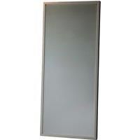 Arlesey Large Rectangle Leaner Mirror - Silver