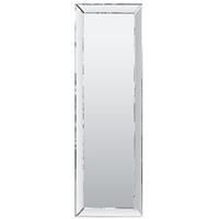 Layla Large Rectangle Full Length Mirror  Silver