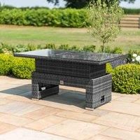 Maze Rising Table w/ Ice Bucket / Grey