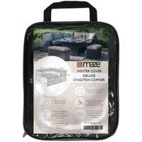 Maze Outdoor Cover for Deluxe Kingston Corner Set w/ Rising Table