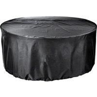 Cozy Bay® EZBreathe 4-6 Seat Round Patio Set Cover in Black