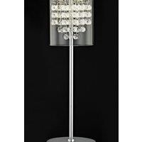 Impex Florina LED Chrome Table Lamp