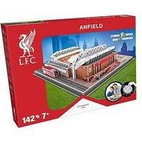 University Games U00882 Liverpool Football Club 3D Puzzle, Red, 40x30x11cm Completed