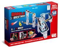 University Games Marble RaceTrax Game - 58 pieces Marble Race Track