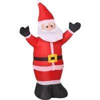 HOMCOM Inflatable 1.2m Santa Claus