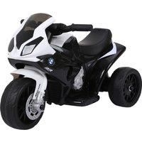 HOMCOM Compatible for Electric Kids Ride on Motorcycle BMW S1000RR w/ Headlights Music Battery Powered Play Bike 6V Black