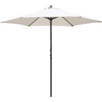 Outsunny £2.8m Patio Umbrella Parasol Outdoor Table Umbrella 6 Ribs Manual Push