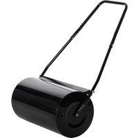 DURHAND Heavy Duty Garden Lawn Roller Push Tow Water Sand Filled 46L Equipment Manual Push Rolling Drum