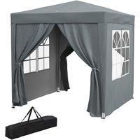 Outdoor Garden Gazebo Marquee With Removable Walls - Free Carry Bag!