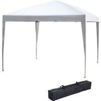 Outsunny 3 x 3 meter Garden Heavy Duty Pop Up Gazebo Marquee Party Tent Folding Wedding Canopy-White