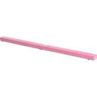 HOMCOM Balance Beam Trainer, 2.1 m-Pink